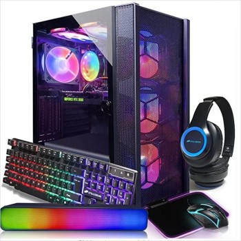 STGAubron Gaming Desktop PC,Intel Core i7 up to 3.9G